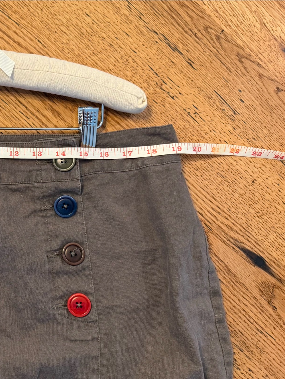 Boden Brown Linen Skirt - Picture 9 of 10